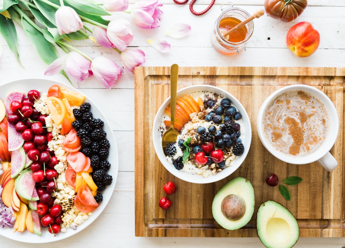 Colorful vegetables for hydration and micronutrients